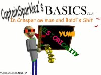 Cкриншот CaptainSparklez's Basics in Creeper Aw Man and Baldi's Shit, изображение № 2290276 - RAWG