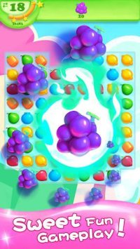 Cкриншот Fruit Candy Smash - Juice Splash Free Match 3 Game, изображение № 1545338 - RAWG