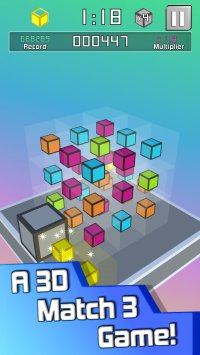 Cкриншот CuboCombo: A 3D match 3 game!, изображение № 2706956 - RAWG