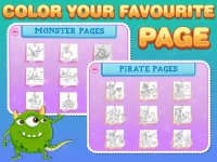 Cкриншот Coloring Bundle for Kids Free: Educational learning app with beautiful pages of Monsters, Pirates, Birthday and Fruits, изображение № 1601405 - RAWG