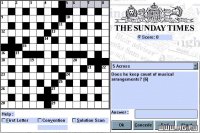 Cкриншот The Sunday Times Crossword Compendium, изображение № 337068 - RAWG