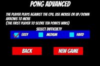 Cкриншот Pong Advanced, изображение № 2106496 - RAWG