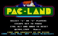 Cкриншот Pac-Land (1985), изображение № 749448 - RAWG