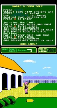 Cкриншот NES Open Tournament Golf, изображение № 737043 - RAWG