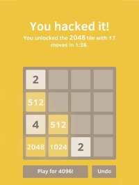 Cкриншот 2048 Hack Play, изображение № 3094540 - RAWG