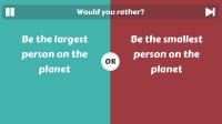 Cкриншот Choice Clash: What Would You Rather?, изображение № 3580227 - RAWG