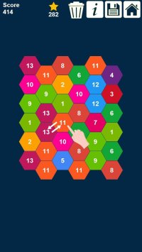 Cкриншот Hexa Merge Puzzles: Match 3 Hexa Puzzles, изображение № 2641819 - RAWG