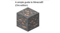 Cкриншот A simple guide to Minecraft! (Ore edition), изображение № 2733725 - RAWG