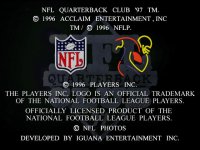 Cкриншот NFL Quarterback Club 97, изображение № 763671 - RAWG