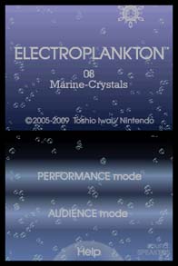 Cкриншот Electroplankton Marine-Crystals, изображение № 246839 - RAWG