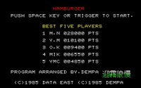 Cкриншот BurgerTime (1982), изображение № 726687 - RAWG