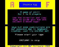 Cкриншот Chuckie Egg, изображение № 747813 - RAWG