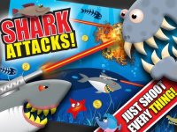 Cкриншот Shark Attacks! FREE: Hungry Fish Revenge Laser Shooting Racing Game - By Dead Cool Apps, изображение № 892550 - RAWG