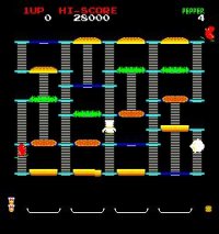Cкриншот BurgerTime (1982), изображение № 726670 - RAWG