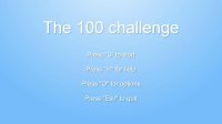 Cкриншот The 100 challenge, изображение № 1752726 - RAWG