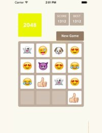 Cкриншот 2048 Emoji Version, изображение № 1638218 - RAWG