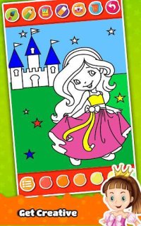 Cкриншот Princess Coloring Book for Kids & Girls 🎨, изображение № 1427760 - RAWG