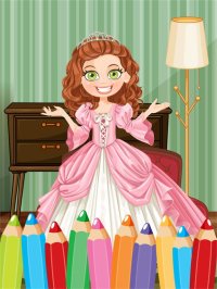 Cкриншот Princess Colorbook Educational Coloring Game for Kids Girls, изображение № 1632916 - RAWG