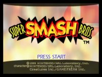 Cкриншот Super Smash Bros. (1999), изображение № 741323 - RAWG