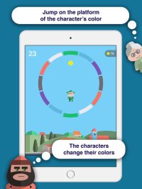 Cкриншот Bouncy colors - turn and jump, изображение № 1819303 - RAWG