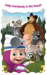 Cкриншот Masha and the Bear: Free Animal Games for Kids, изображение № 1472596 - RAWG