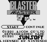 Cкриншот Blaster Master Jr., изображение № 751146 - RAWG