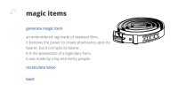 Cкриншот Magic & everyday items generator, изображение № 2688926 - RAWG