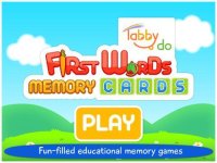 Cкриншот First Words Memory Cards Free by Tabbydo: Twinmatch learning game for Kids & Toddlers, изображение № 2177493 - RAWG