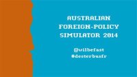 Cкриншот Australian Foreign Policy Simulator 2014, изображение № 1073840 - RAWG