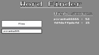 Cкриншот Word Finder (Piranha305), изображение № 2106364 - RAWG