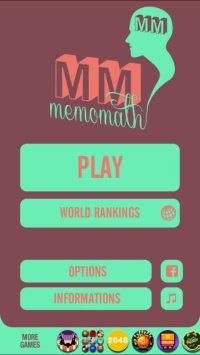 Cкриншот MM MemoMath, изображение № 1616963 - RAWG