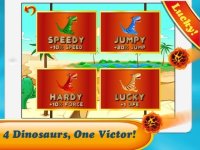 Cкриншот Run Dino Run 2: Play funny baby TRex Dinosaur racing in a prehistoric jurassic world park - Newest HD free game for iPad by Tiltan Games, изображение № 1960811 - RAWG