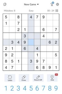 Cкриншот Sudoku - Free Classic Sudoku Puzzles, изображение № 2074777 - RAWG