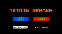 Cкриншот Tetris Remake (mikel.sagasti), изображение № 1833781 - RAWG