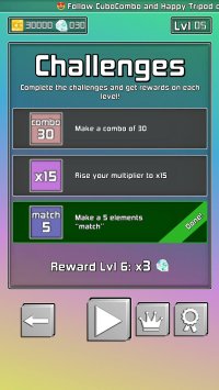 Cкриншот CuboCombo: A 3D match 3 game!, изображение № 2706960 - RAWG