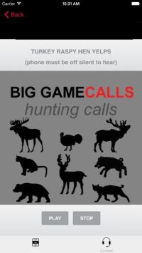 Cкриншот Big Game Hunting Calls SAMPLER - The Ultimate Hunting Calls App, изображение № 2066493 - RAWG