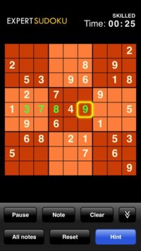 Cкриншот Expert Sudoku, изображение № 970063 - RAWG