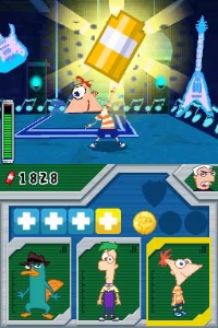 Cкриншот Phineas and Ferb: Across the 2nd Dimension (DS), изображение № 1709718 - RAWG