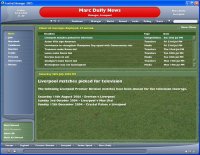 Cкриншот Football Manager 2005, изображение № 392734 - RAWG
