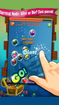 Cкриншот 01 Jewel Bubble Mania Blitz - New Shooter Star Dash Saga for Best Cool Funny Girls and Kids Burst Puzzle Free Games, изображение № 1327348 - RAWG