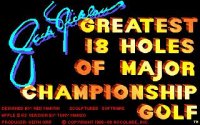 Cкриншот Jack Nicklaus' Greatest 18 Holes of Major Championship Golf, изображение № 736255 - RAWG