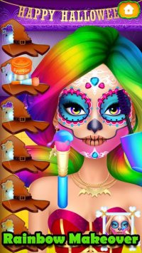 Cкриншот Halloween Girls MakeUp Makeover Party - Kids Games, изображение № 1962047 - RAWG