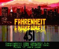 Cкриншот Fahrenheit 451, изображение № 754875 - RAWG