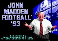 Cкриншот John Madden Football '93, изображение № 759546 - RAWG