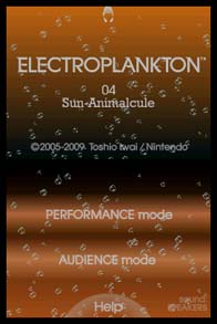 Cкриншот Electroplankton Sun-Animalcule, изображение № 246836 - RAWG