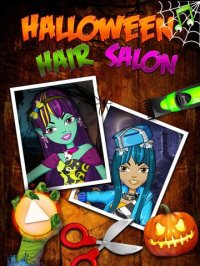Cкриншот Kids New Halloween Hair Salon game for hair style makeover, изображение № 1757322 - RAWG