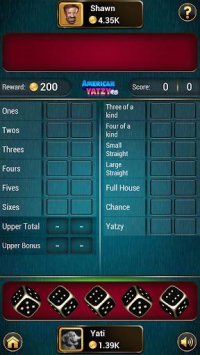 Cкриншот Yatzy - Offline Free Dice Games, изображение № 2077984 - RAWG