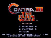 Cкриншот Contra III: The Alien Wars, изображение № 248283 - RAWG