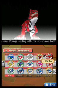 Cкриншот Fossil Fighters, изображение № 252200 - RAWG