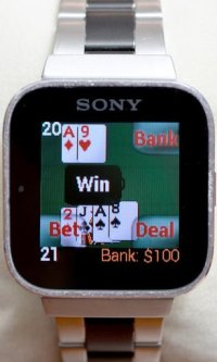 Cкриншот Blackjack for SmartWatch, изображение № 1350361 - RAWG